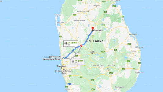 Privater Transfer vom Flughafen Colombo (CMB) nach Dalupotha City