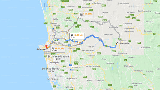 Privater Transfer von Avissawella City nach Colombo City