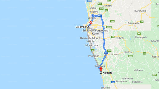 Privater Transfer von Colombo City nach Kalutara City