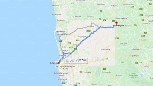 Privater Transfer von Colombo City nach Kegalle City