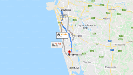 Privater Transfer von Colombo City nach Ratmalana City
