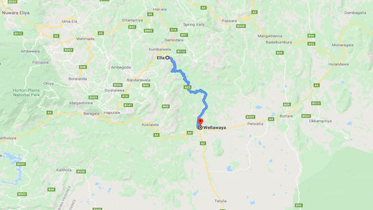Privater Transfer von Ella City nach Wellawaya City