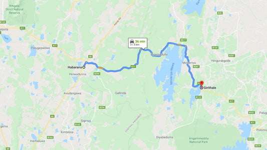Privater Transfer von Habarana City nach Giritale City