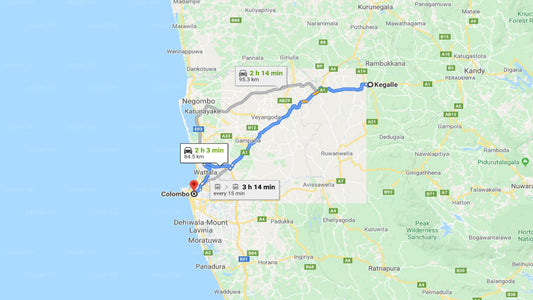 Privater Transfer von Kegalle City nach Colombo City