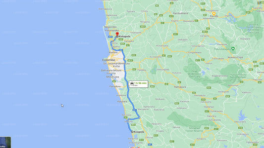 Privater Transfer von Kosgoda City nach Kotugoda City