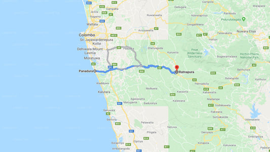Privater Transfer von Panadura City nach Ratnapura City