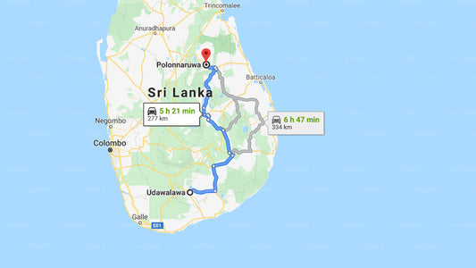 Privater Transfer von Udawalawe City nach Polonnaruwa City