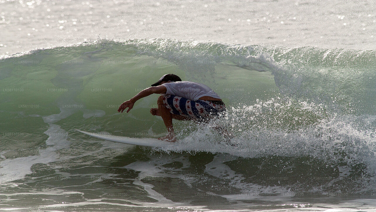 Surfen von Hikkaduwa aus