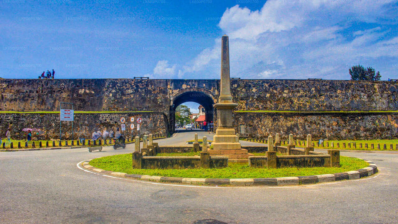 Tour durch die alte niederländische Festung und Flusssafari ab Galle