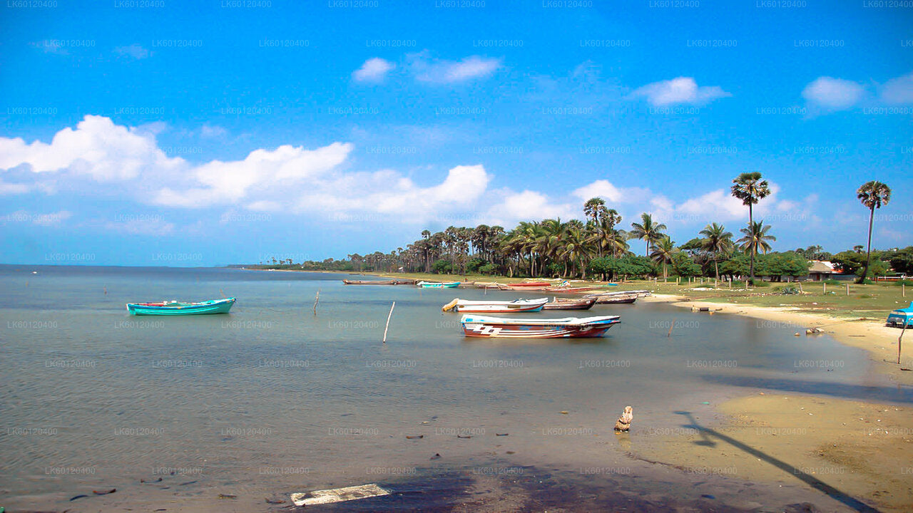 Delft Island und Velanai Island von Jaffna aus