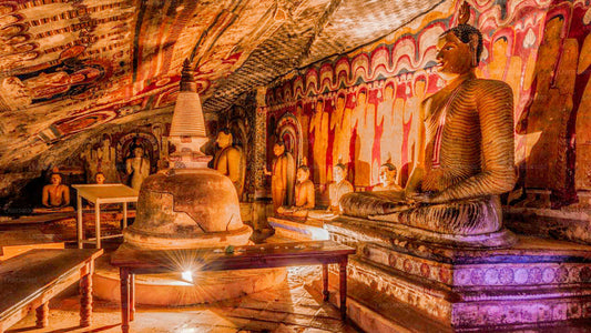 Sigiriya Rock und Dambulla aus Panadura