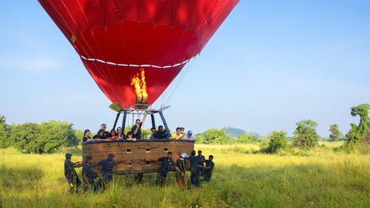 Fahrt mit dem Heißluftballon ab Dambulla