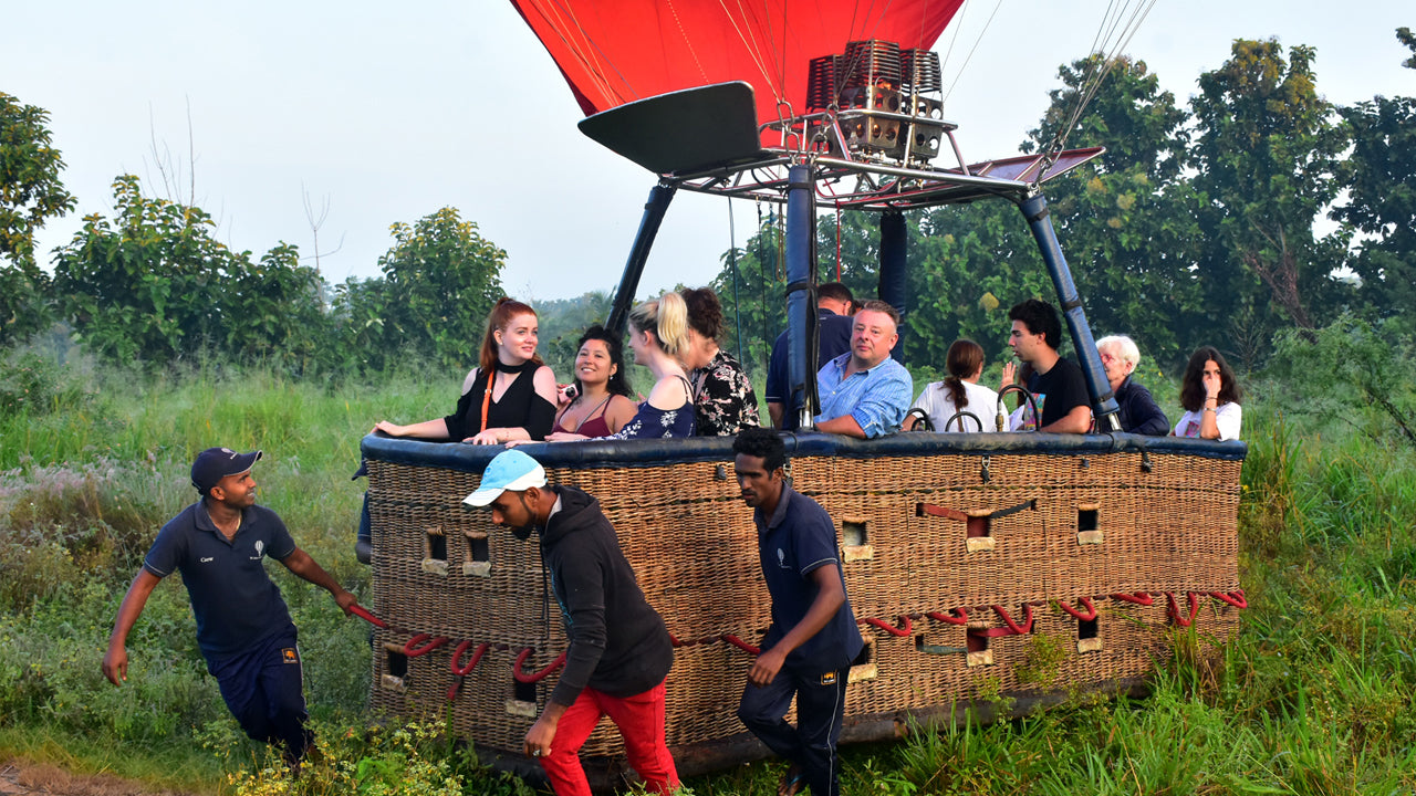 Heißluftballonfahrt ab Sigiriya