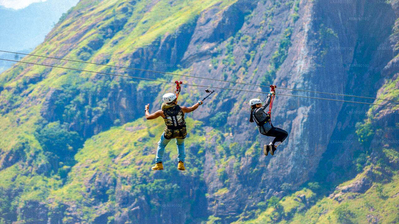 Fliegende Ravana Mega Zipline von Ella