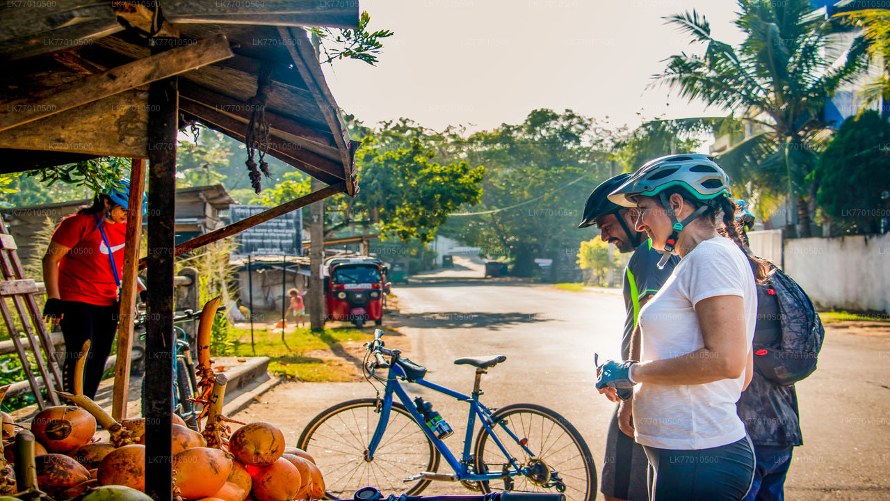Radtour durch die Landschaft von Colombo