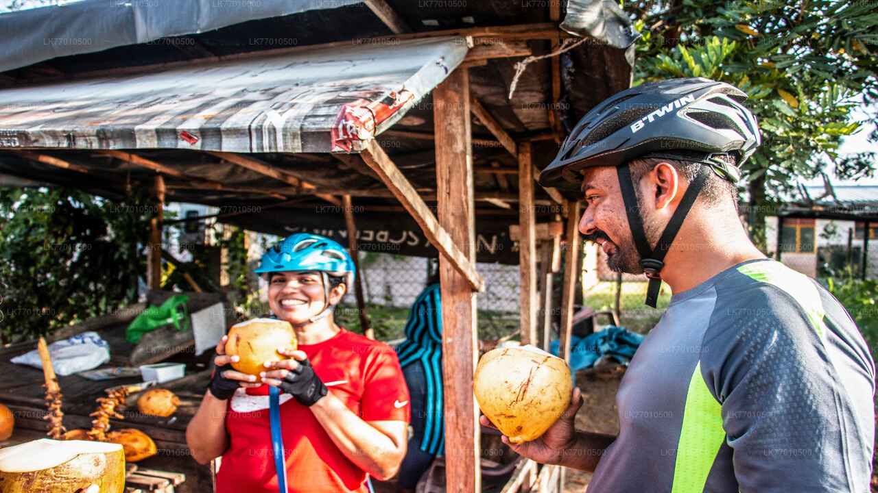 Radtour durch die Landschaft von Colombo