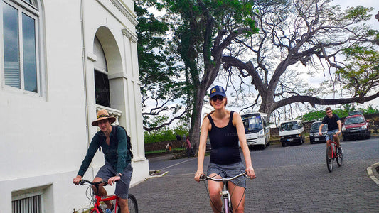 Galle Fort mit dem Fahrrad von Galle aus