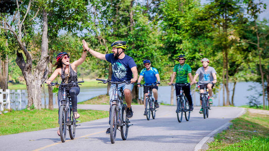 Niederländisches Fort und Stadt mit dem Fahrrad von Galle aus