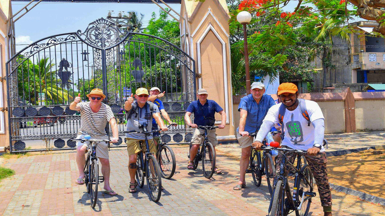 Fischerdorf mit dem Fahrrad von Negombo