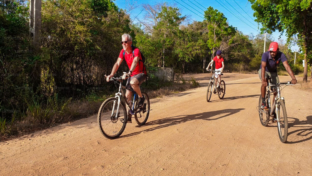 Radtour durch die Landschaft ab Sigiriya