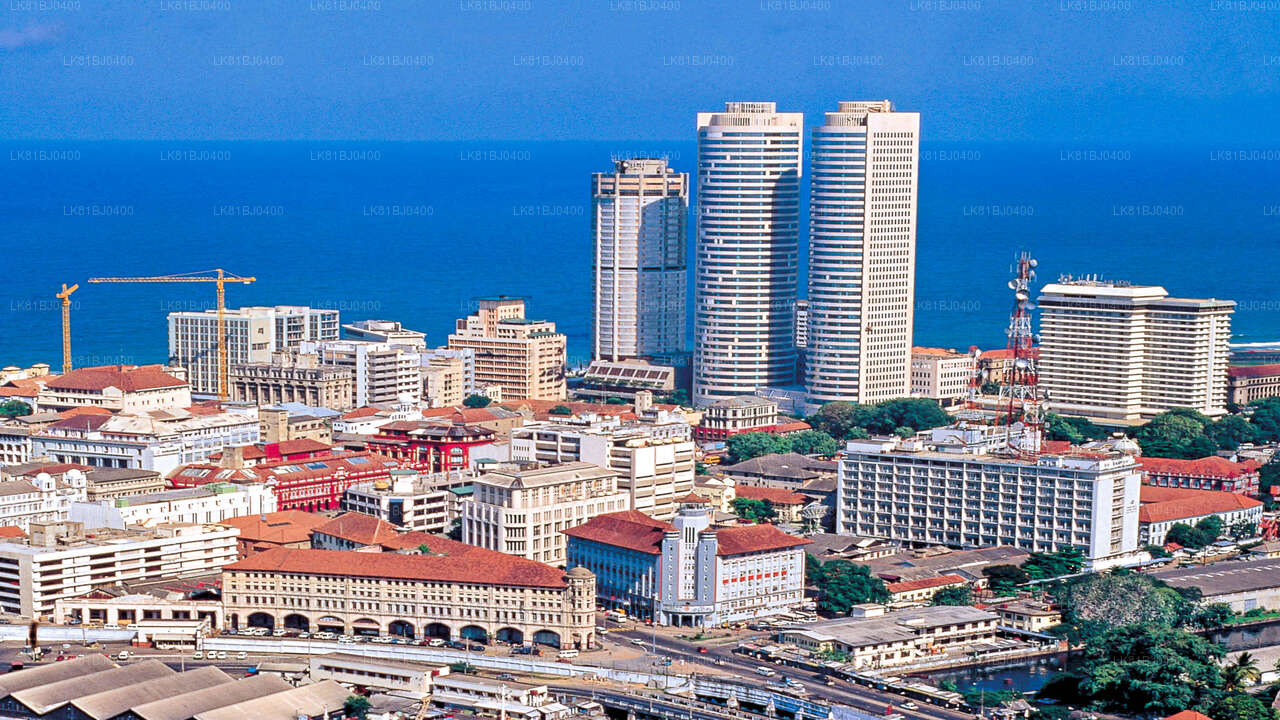 Stadtrundfahrt durch Colombo vom Hafen von Colombo