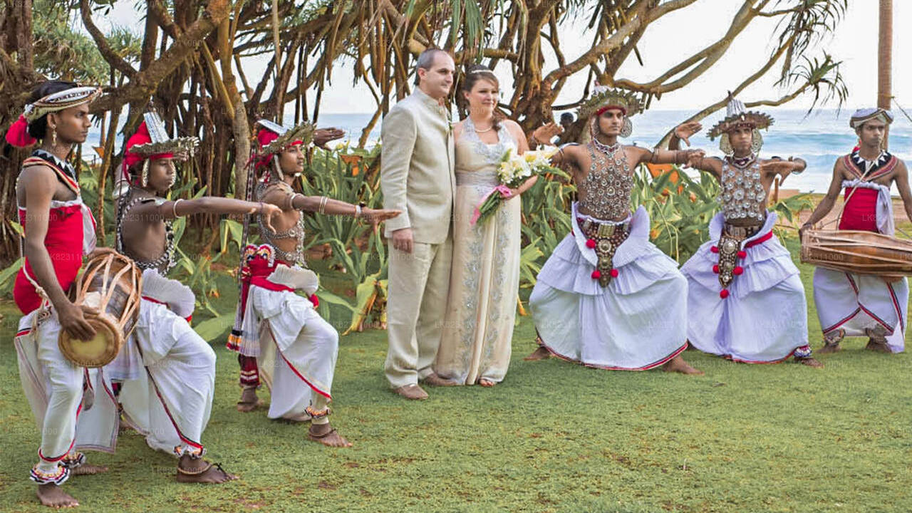 Traditionelle Hochzeit im Reiseziel