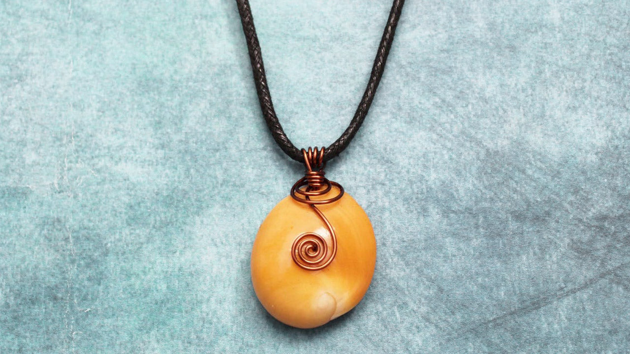 Handgefertigte Muschelanhänger