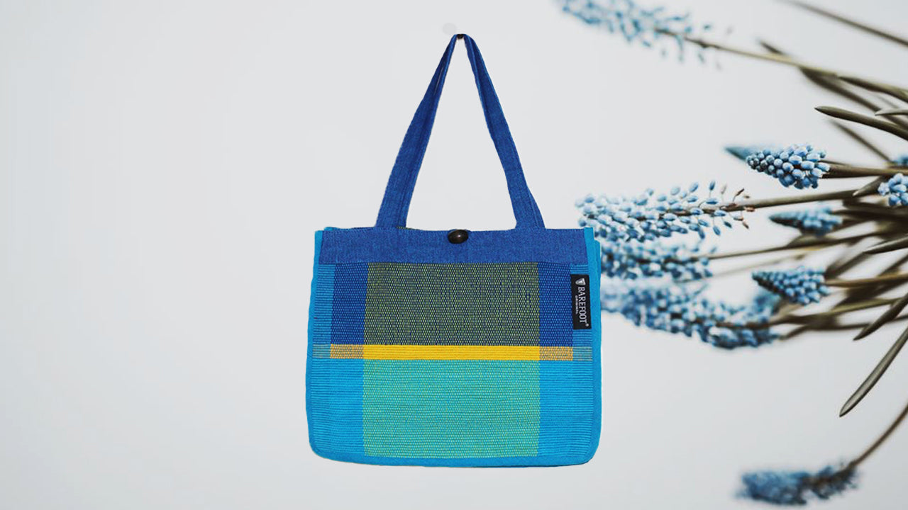 Handgewebte Taschen aus Baumwolle