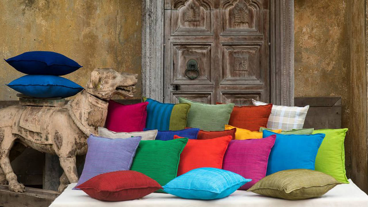 Handgefertigte Kissenbezüge