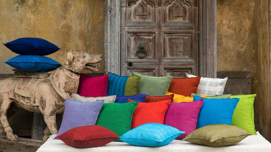 Handgefertigte Kissenbezüge