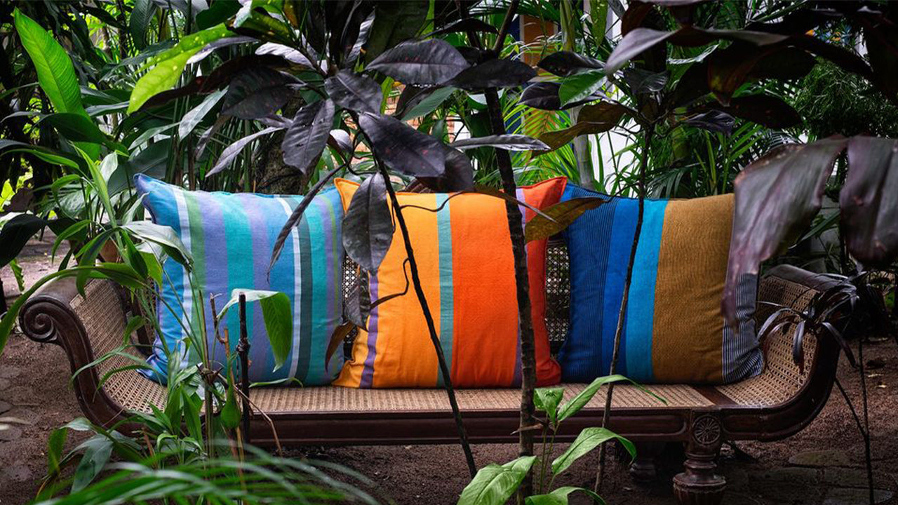 Handgefertigte Kissenbezüge