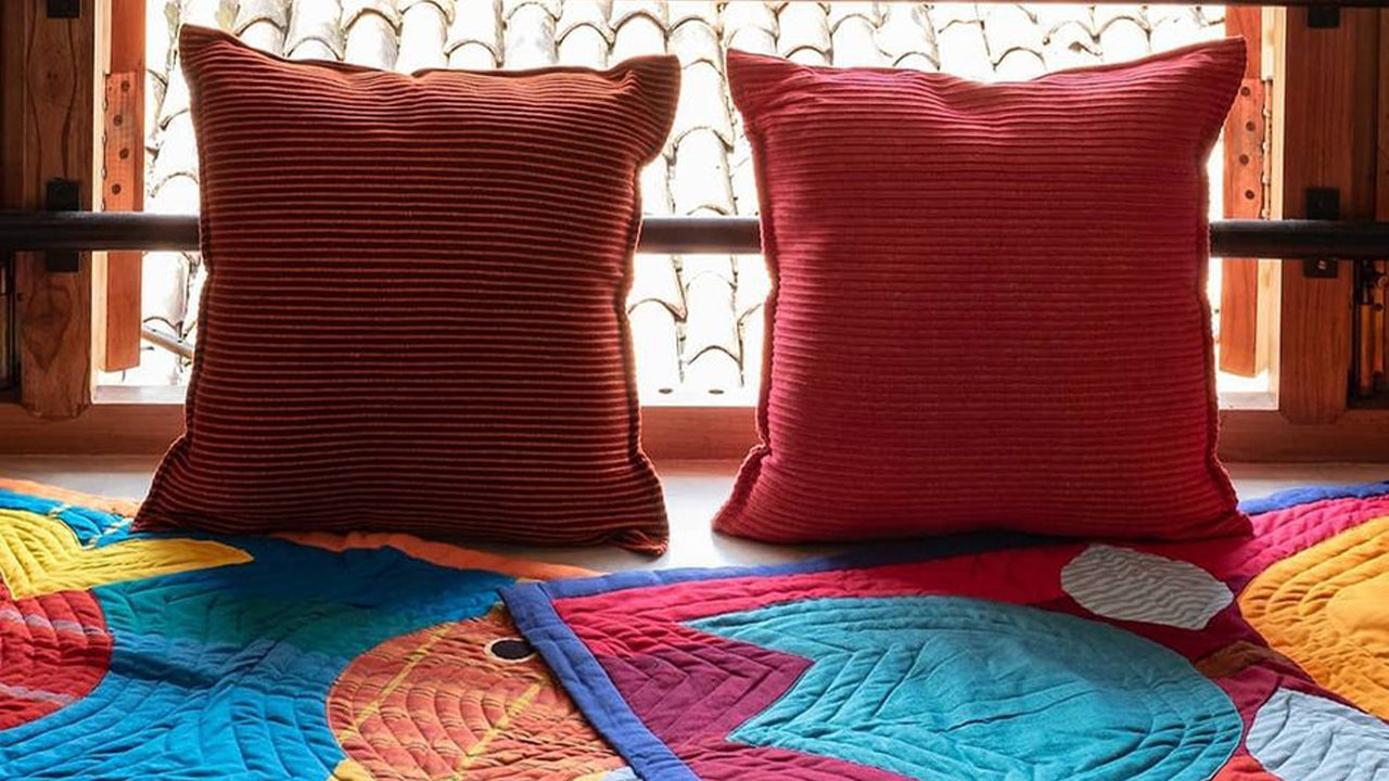 Handgefertigte Kissenbezüge