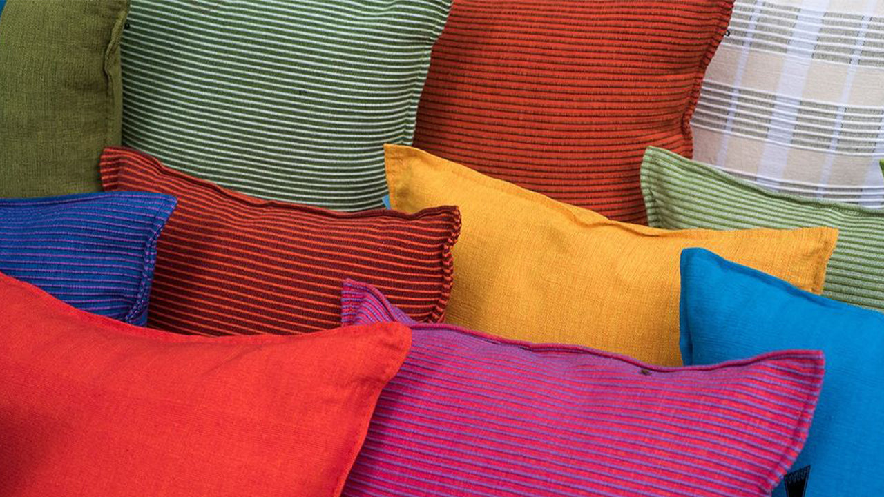 Handgefertigte Kissenbezüge