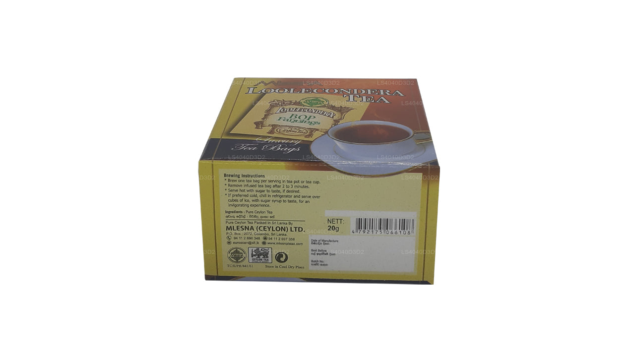 Mlesna Loolecondera Tee (20 g), 10 luxuriöse Teebeutel