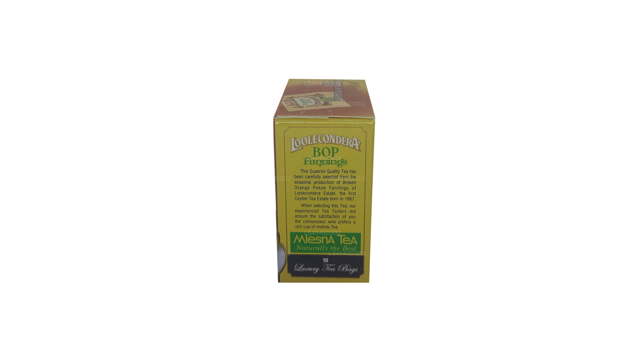 Mlesna Loolecondera Tee (20 g), 10 luxuriöse Teebeutel