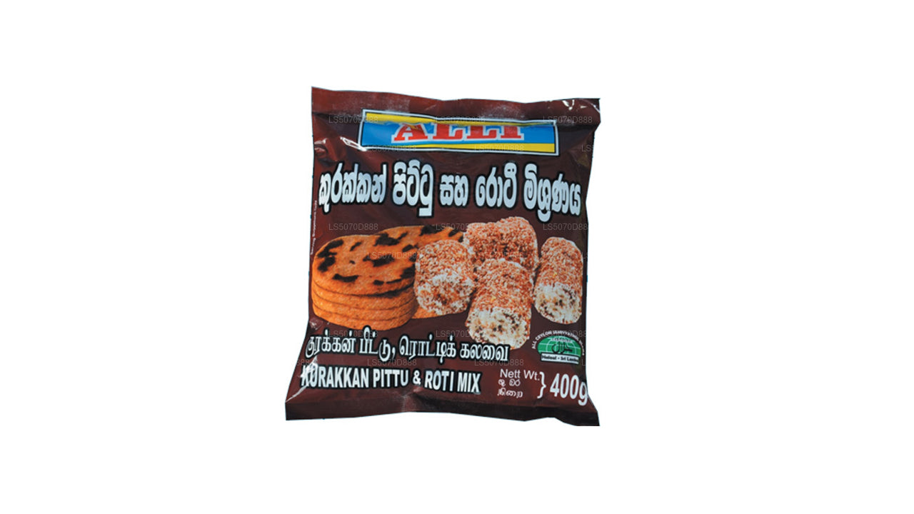 Alli Kurakkan Pittu &amp; Rotti Mix (400g)