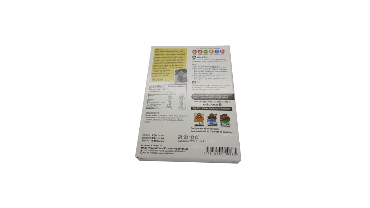 MA's Kitchen Bio-Gelbe Reispaste (50 g)