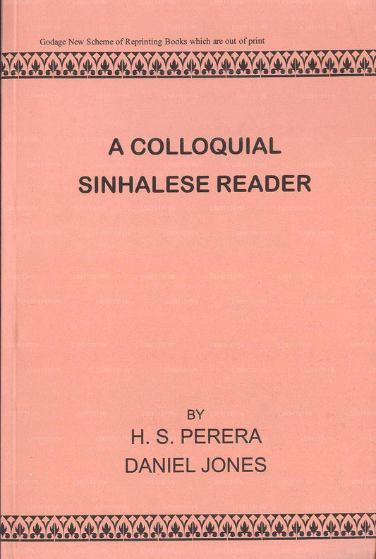 Ein umgangssprachlicher singhalesischer Leser 