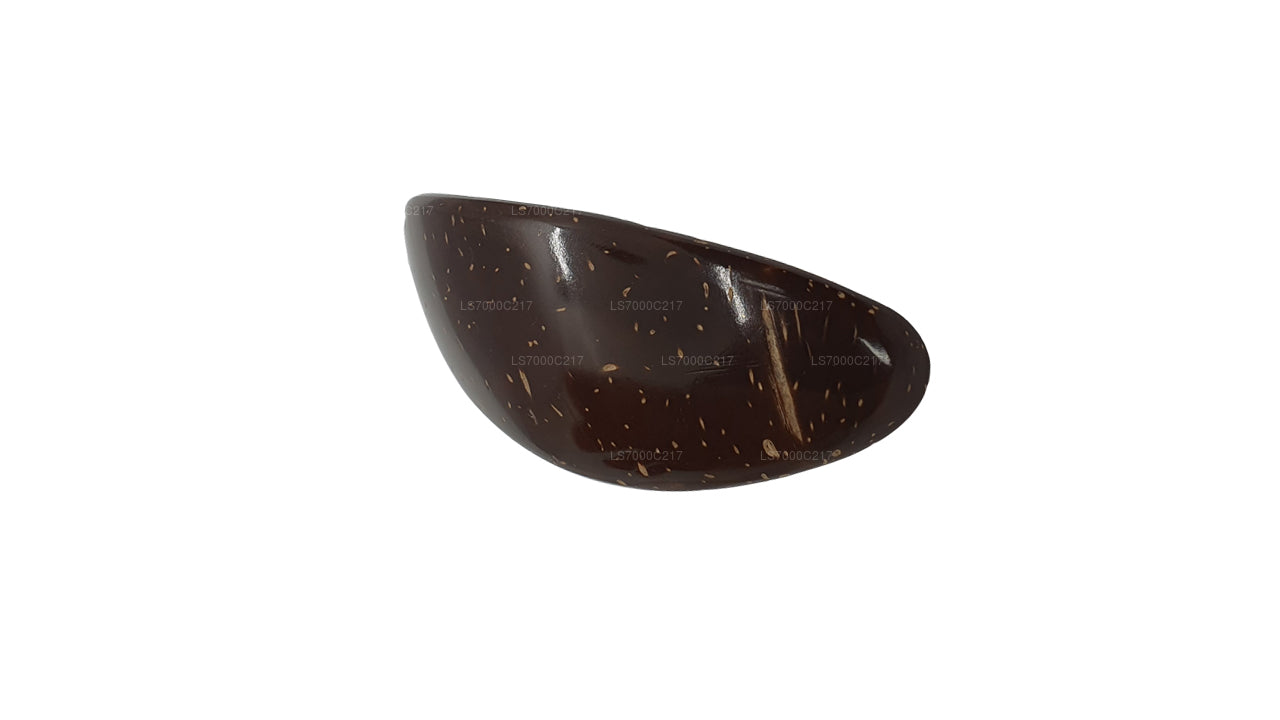 Haarspange aus Kokosnussschale (Design E)