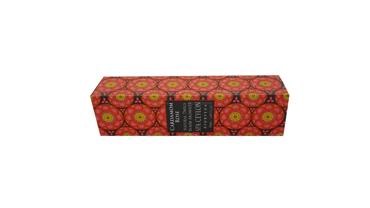 Spa Ceylon-Kardamom-Rose, natürliche Zweige, Raumduft (50 ml)