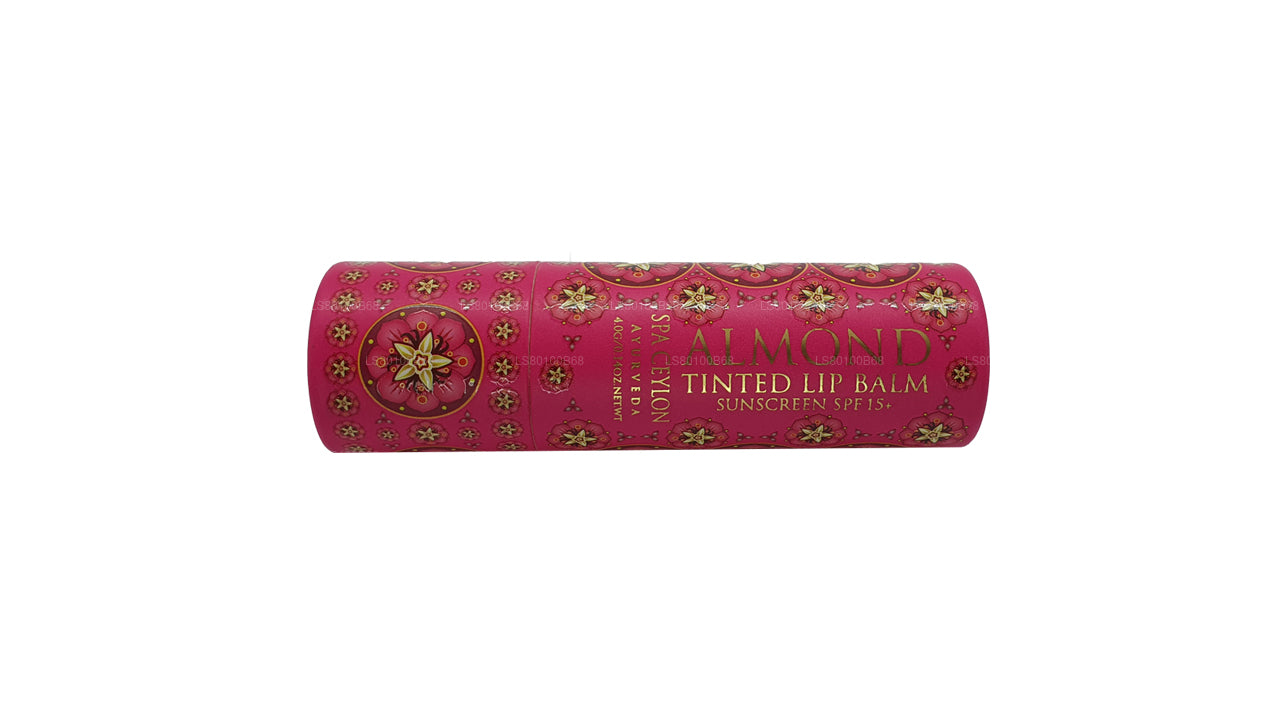 Spa Ceylon Mandel getönter Lippenbalsam (4 g) Orchidee LSF 15+