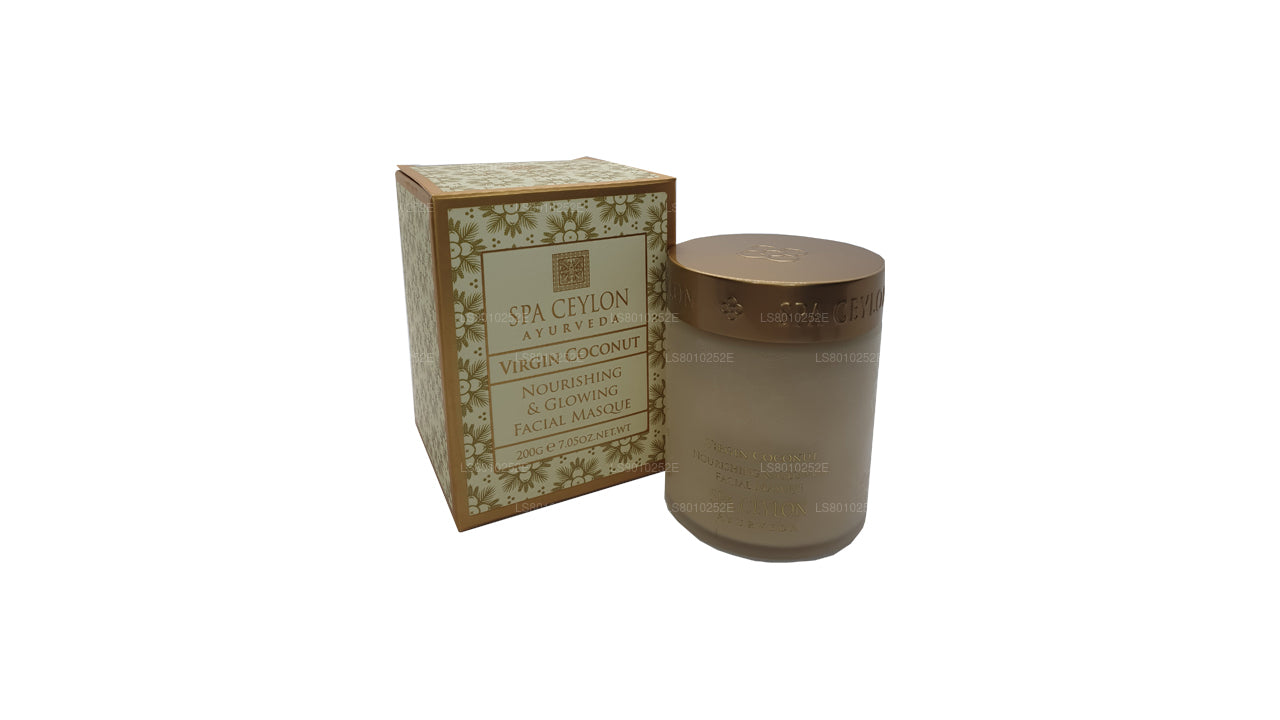 Spa Ceylon Virgin Coconut Nährende und strahlende Gesichtsmaske (200 g)