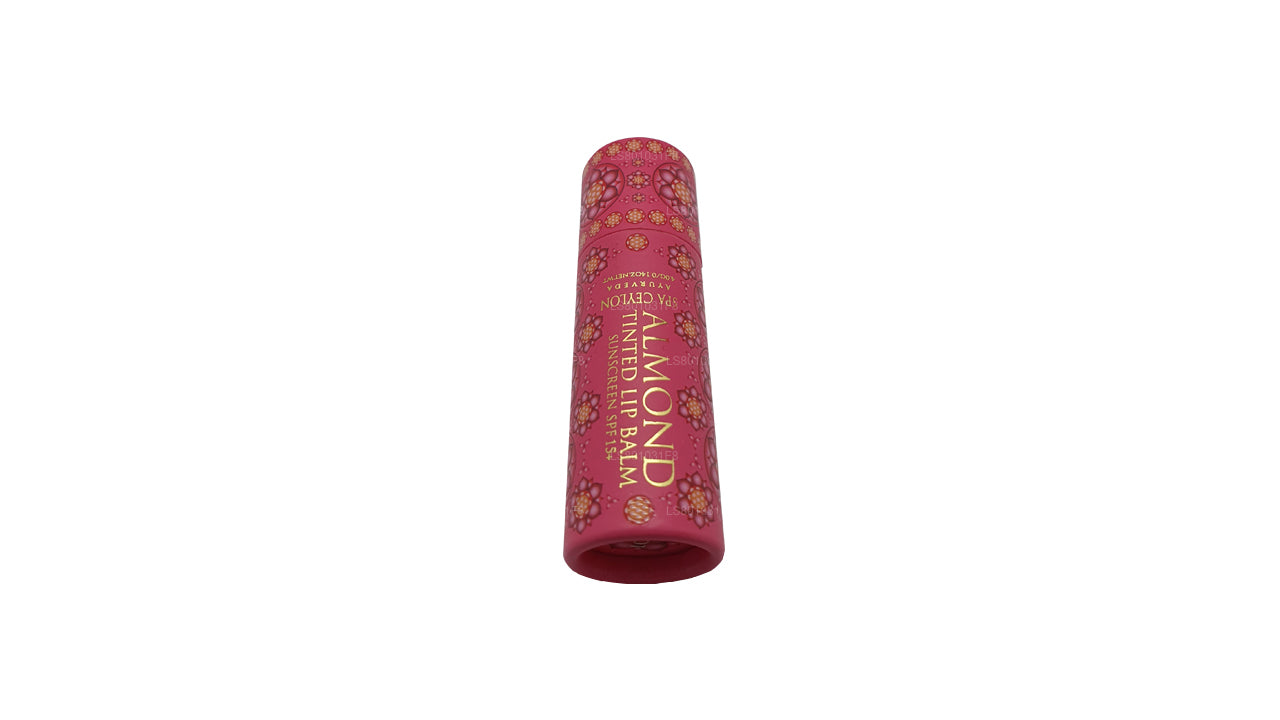 Spa Ceylon Mandel getönter Lippenbalsam (4 g) Hibskus LSF 15+