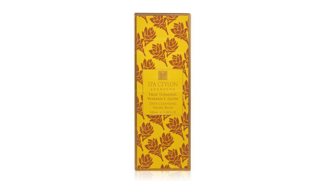 Spa Ceylon True Turmeric – Vitamin C Glow – Tiefenreinigender Gesichtsbalsam (100 ml)