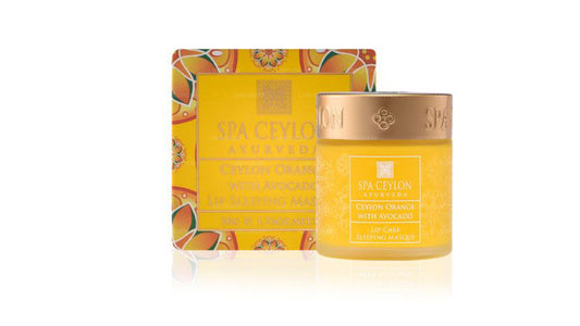 Spa Ceylon Ceylon Orange mit Avocado – Lippenschlafmaske (50 g)