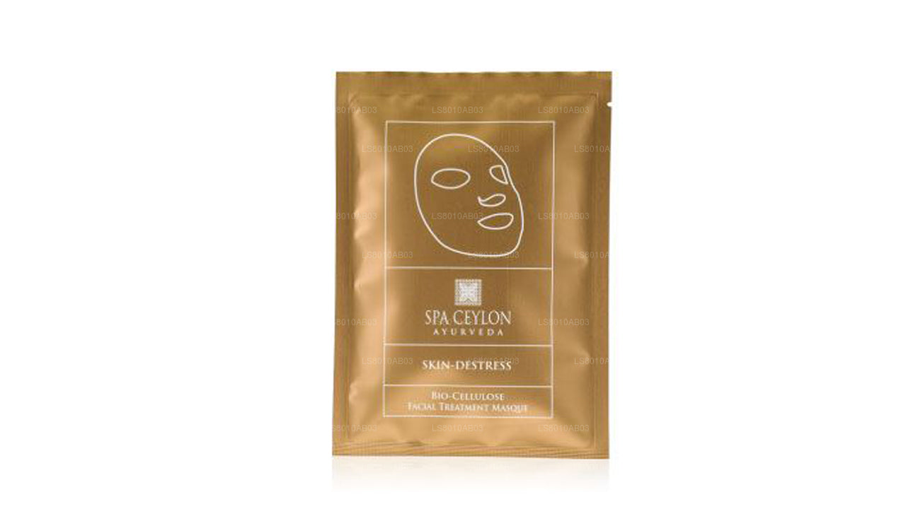 Spa Ceylon Skin De-Stress Bio-Zellulose-Gesichtsbehandlungsmaske