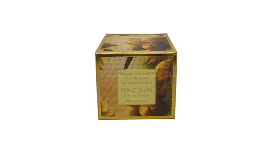 Spa Ceylon Virgin Coconut Verfeinerndes Peeling für Gesicht und Körper (100 g)