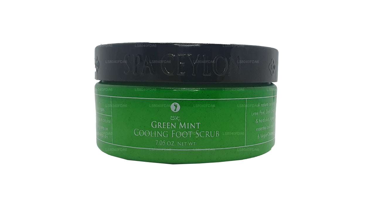 Spa Ceylon Green Mint Kühlendes Fußpeeling (200 g)