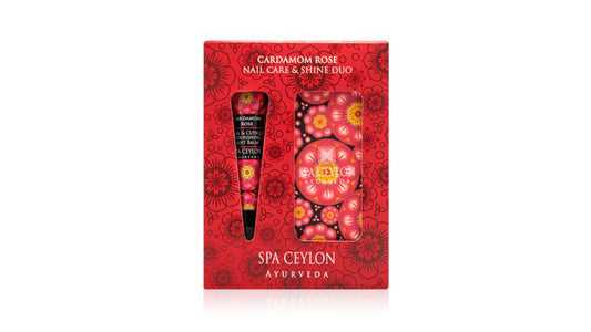 Spa Ceylon – Kardamom-Rosen-Nagelpflege- und Glanz-Duo