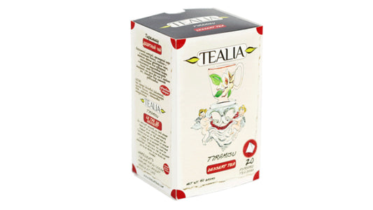 Tealia Tiramisu - Pyramidenteebeutel (40g)
